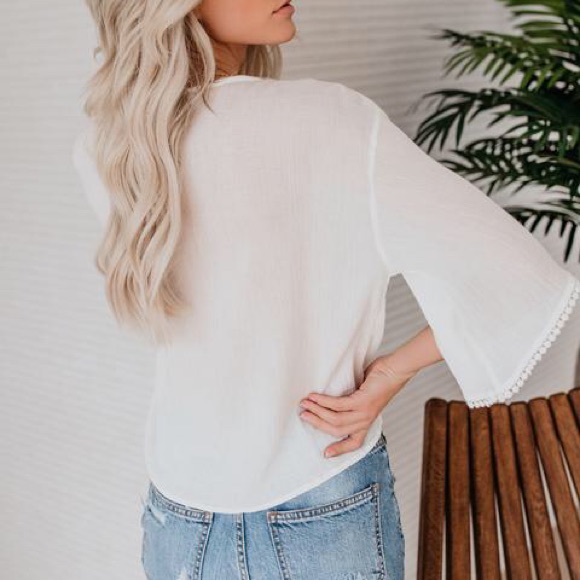 ‘Weekend In San Fran’ Shift White Top - Picture 4 of 8